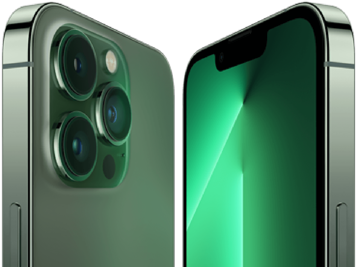 iPhone 13 Pro in Alpine Green